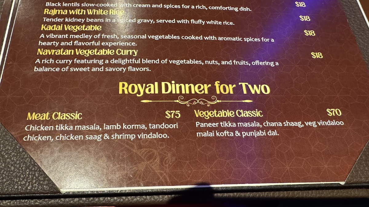 Menu Shiva's Bar & Grill - Allen-9